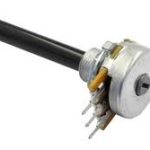 Potenciometar jednoobrtni 2K2 400mW 20% 6mm Log Mono Radiohm