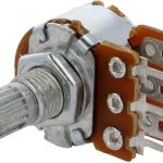 Potenciometar jednoobrtni 50K 63mW 20% 6mm Log Stereo SR Passives