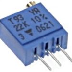Trimer višeobrtni 47K vertikalni 2,54mm