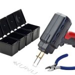 Pistolj-lemilica za spajanje plastike 60W sa 4x50 spajalica