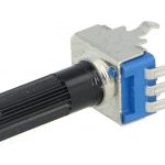 Potenciometar vertikalni Mono Lin 50K 6mm PCB